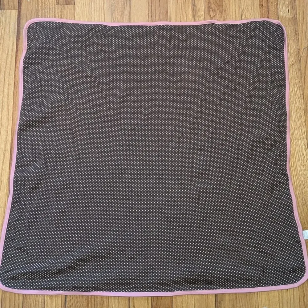 Just One You By Carter's One Size Brown & Pink Lovey Baby Secruity Blanket